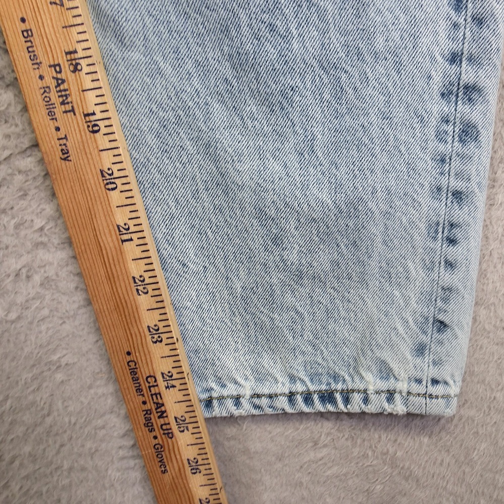 Everlane Jeans Women 28 Blue 90s Cheeky Crop Organic Cotton Light Wash High Rise - Picture 6 of 14